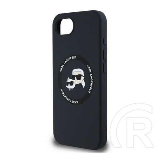 CG Mobile Apple iPhone 16e liquid silicone k&ch heads magsafe szilikon telefonvédő (ütésállóság, magsafe) fekete