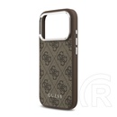 CG Mobile Apple iPhone 17 Pro guess 4g magsafe szilikon telefonvédő (ütésállóság, műanyag hátlap) barna