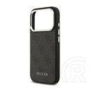 CG Mobile Apple iPhone 17 Pro guess 4g magsafe szilikon telefonvédő (ütésállóság, műanyag hátlap) fekete