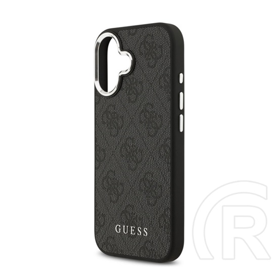 CG Mobile Apple iPhone 17 guess 4g magsafe szilikon telefonvédő (ütésállóság, műanyag hátlap) fekete