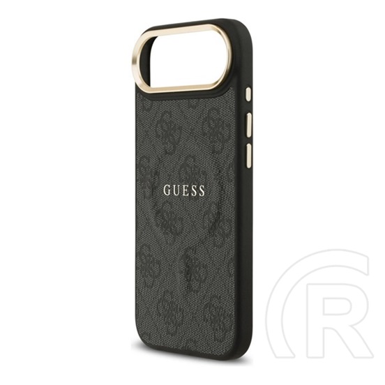 CG Mobile Apple iPhone Air guess 4g classic logo szilikon telefonvédő (ütésállóság, bőr hatású hátlap) fekete