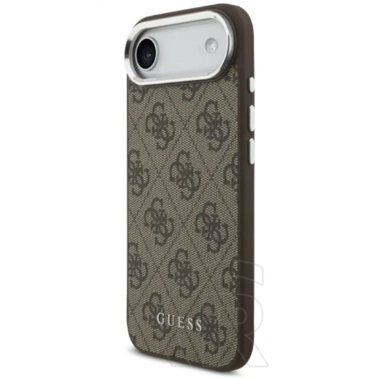 CG Mobile Apple iPhone Air guess 4g magsafe szilikon telefonvédő (ütésállóság, műanyag hátlap) barna
