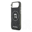 CG Mobile Apple iPhone Air karl lagerfeld iml karl head logo magsafe szilikonvédő (ütésálló, kameravédő, magsafe) fekete