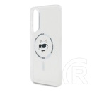 CG Mobile Samsung Galaxy S25 Edge (SM-S937) Karl Lagerfeld choupette frame (ütésálló, kameravédő, magsafe) átlátszó