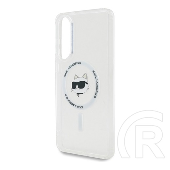 CG Mobile Samsung Galaxy S25 Edge (SM-S937) Karl Lagerfeld choupette frame (ütésálló, kameravédő, magsafe) átlátszó