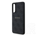 CG Mobile Samsung Galaxy S25 Edge (SM-S937) guess 4g ring classic logo  (ütésálló, textil hátlap, magsafe) fekete