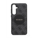 CG Mobile Samsung Galaxy S25 Plus (SM-S936) guess 4g round patch classic logo (ütésálló, textil hátlap, magsafe) fekete