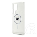 CG Mobile Samsung Galaxy S25 Ultra (SM-S938) Karl Lagerfeld iml choupette head (ütésálló, kameravédő, magsafe) átlátszó