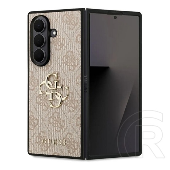 CG Mobile Samsung Galaxy Z Fold7 (SM-F966) guess 4g big logo szilikon védő (ütésállóság, bőr hatású hátlap) rózsaszín