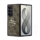 CG Mobile Samsung Z Fold8 Ultra guess big 4g classic logo szilikon védő ( ütésálló, eco bőr hatású hátlap) sötétbarna
