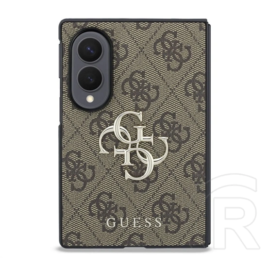 CG Mobile Samsung Z Fold8 guess big 4g classic logo szilikon védő ( ütésálló, eco bőr hatású hátlap) sötétbarna