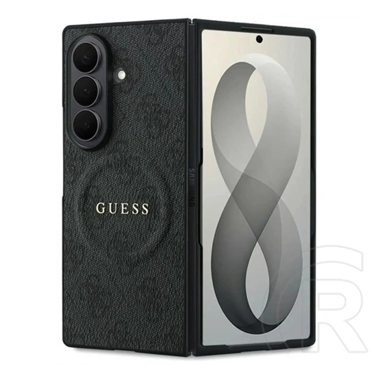 CG Mobile Samsung Z Fold8 guess pu leather 4g magnetic műanyag telefonvédő (ütésálló, bőr hatású, mágneses) fekete