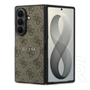 CG Mobile Samsung Z Fold8 guess pu leather 4g magnetic műanyag telefonvédő (ütésálló, bőr hatású, mágneses) sötétbarna