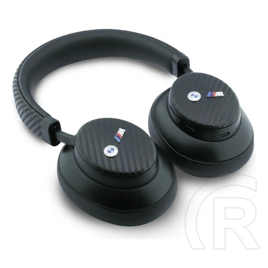 CG Mobile bmw m carbon metal logo bluetooth fejhallgató sztereo (v5.4, mikrofon, zajszűrő, karbon minta) fekete