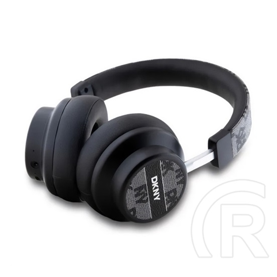 CG Mobile dkny pu leather checkered pattern bluetooth fejhallgató sztereo (v5.3, mikrofon) fekete