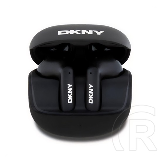 CG Mobile dkny satiny finish bluetooth fülhallgató sztereo (v5.3, tws, mikrofon, zajszűrő + töltőtok) fekete