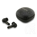 CG Mobile guess 4g classic metal logo bluetooth fülhallgató sztereo (v5.4, tws, mikrofon, zajszűrő + töltőtok) fekete