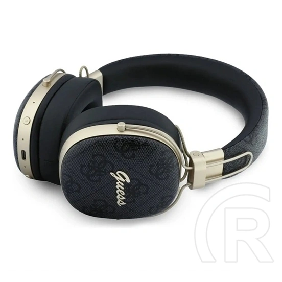 CG Mobile guess 4g metal script logo bluetooth fejhallgató sztereo (v5.4, mikrofon, zajszűrő) fekete