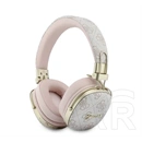 CG Mobile guess 4g metal script logo bluetooth fejhallgató sztereo (v5.4, mikrofon, zajszűrő) rózsaszín