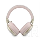 CG Mobile guess 4g metal script logo bluetooth fejhallgató sztereo (v5.4, mikrofon, zajszűrő) rózsaszín