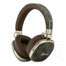 CG Mobile guess 4g metal script logo bluetooth fejhallgató sztereo (v5.4, mikrofon, zajszűrő) sötétbarna