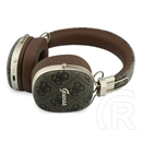 CG Mobile guess 4g metal script logo bluetooth fejhallgató sztereo (v5.4, mikrofon, zajszűrő) sötétbarna