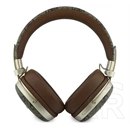 CG Mobile guess 4g metal script logo bluetooth fejhallgató sztereo (v5.4, mikrofon, zajszűrő) sötétbarna