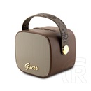 CG Mobile guess 4g strap bluetooth hangszóró (v5.3, 5w, 1200mah belső akku, kézpánt) barna