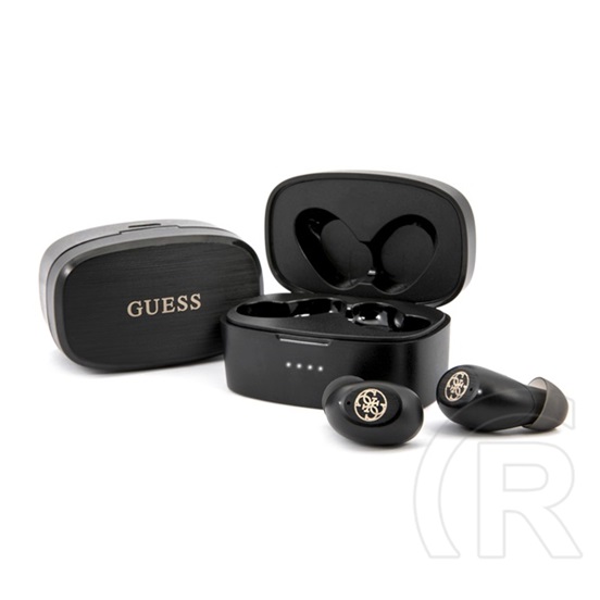 CG Mobile guess bluetooth fülhallgató sztereo (v5.0, tws, mikrofon, aktív zajszűrő, vízálló, matt + töltőtok) fekete