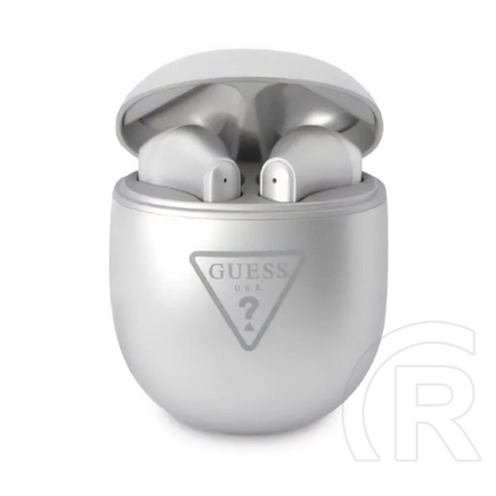 CG Mobile guess bluetooth fülhallgató sztereo (v5.0, tws, mikrofon, vízálló + töltőtok) ezüst