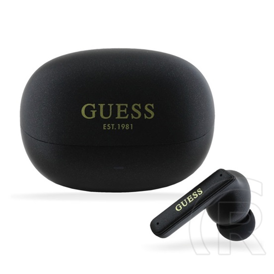 CG Mobile guess capsule bluetooth fülhallgató sztereo (v5.3, tws, mikrofon, aktív zajszűrő, ipx6 + töltőtok) fekete