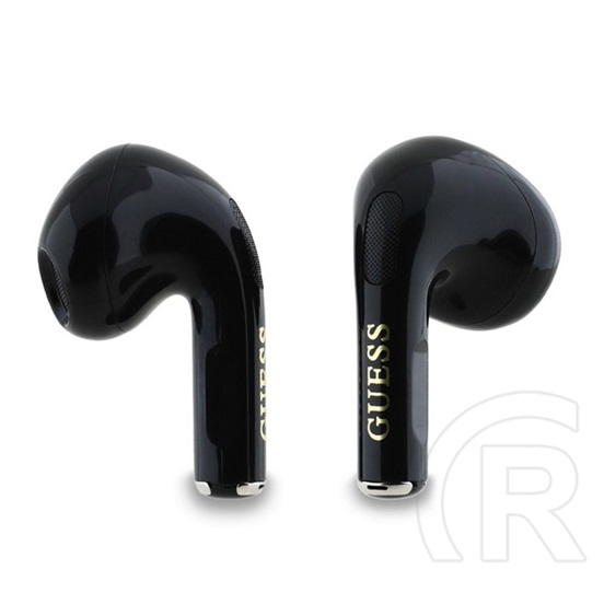CG Mobile guess classic logo charm bluetooth fülhallgató sztereo (v5.4, tws, mikrofon + töltőtok) fekete