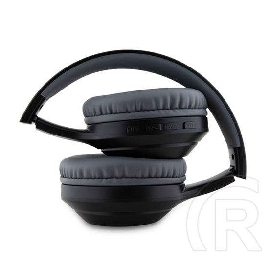 CG Mobile guess classic silver logo bluetooth fejhallgató sztereo (v5.3, mikrofon, zajszűrő) fekete
