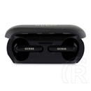 CG Mobile guess elongated metallic bluetooth fülhallgató sztereo (v5.3, tws, mikrofon, zajszűrő + töltőtok) fekete