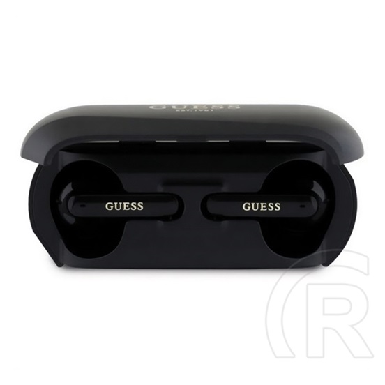 CG Mobile guess elongated metallic bluetooth fülhallgató sztereo (v5.3, tws, mikrofon, zajszűrő + töltőtok) fekete