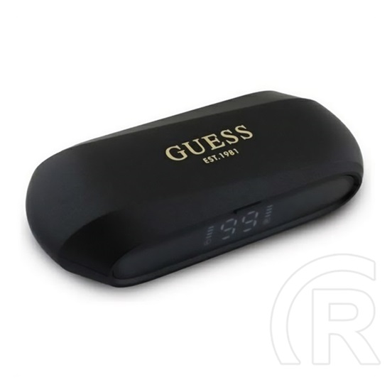 CG Mobile guess elongated metallic bluetooth fülhallgató sztereo (v5.3, tws, mikrofon, zajszűrő + töltőtok) fekete