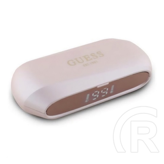 CG Mobile guess elongated metallic bluetooth fülhallgató sztereo (v5.3, tws, mikrofon, zajszűrő + töltőtok) rózsaszín