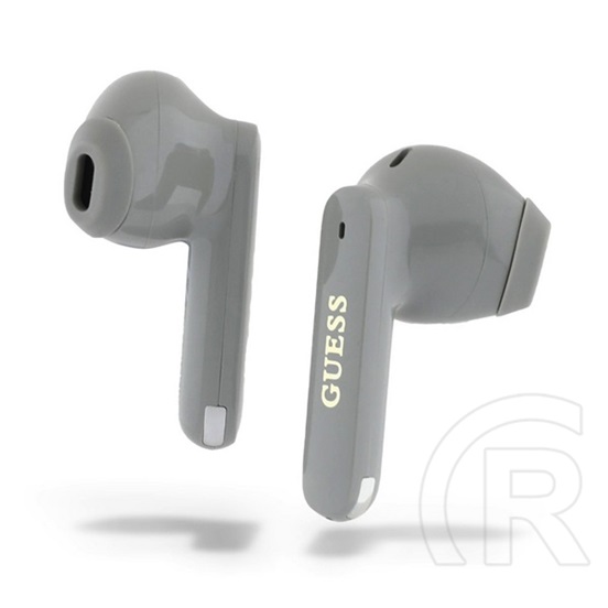 CG Mobile guess elongated metallic bluetooth fülhallgató sztereo (v5.3, tws, mikrofon, zajszűrő + töltőtok) szürke