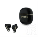 CG Mobile guess gold line glossy classic logo bluetooth fülhallgató sztereo (v5.4, tws, mikrofon, töltőtok, fekete)