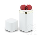 CG Mobile guess lipstick 2 bluetooth fülhallgató sztereo(zajszűrő, mikrofon, érintésvezérlés+töltőtok)fehér