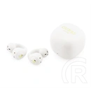 CG Mobile guess mini classic logo bluetooth fülhallgató sztereo (v6.0, tws, fülre csíptethető, mikrofon + töltőtok, fehé