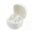 CG Mobile guess mini classic logo bluetooth fülhallgató sztereo (v6.0, tws, fülre csíptethető, mikrofon + töltőtok, fehé