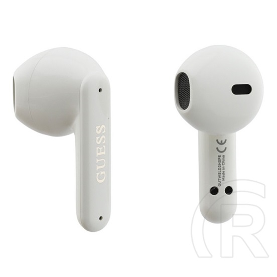 CG Mobile guess pearl strap bluetooth fülhallgató sztereo( tws, mikrofon, ipx5 vízálló, kézpánt+töltőtok)fehér