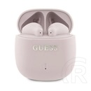 CG Mobile guess printed classic logo bluetooth fülhallgató sztereo (v5.3, tws, mikrofon, ipx4 + töltőtok) rózsaszín