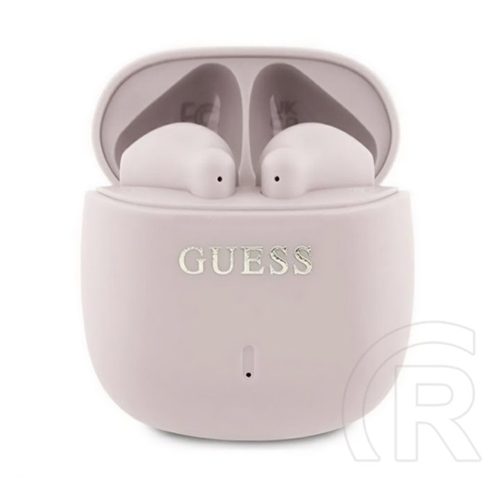 CG Mobile guess printed classic logo bluetooth fülhallgató sztereo (v5.3, tws, mikrofon, ipx4 + töltőtok) rózsaszín