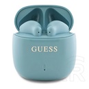 CG Mobile guess printed classic logo bluetooth fülhallgató sztereo (v5.3, tws, mikrofon, ipx4 + töltőtok) türkíz