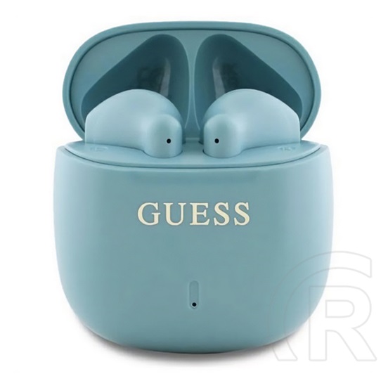 CG Mobile guess printed classic logo bluetooth fülhallgató sztereo (v5.3, tws, mikrofon, ipx4 + töltőtok) türkíz