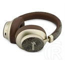 CG Mobile guess pu 4g gold script metal logo bluetooth fejhallgató sztereo (v5.4, mikrofon, zajszűrő) sötétbarna