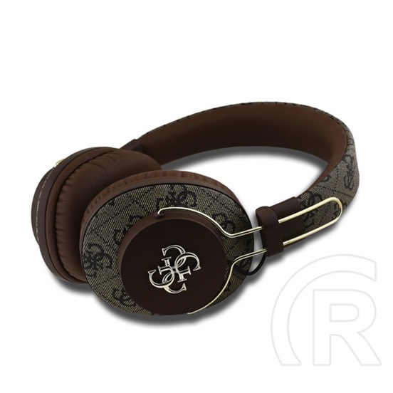 CG Mobile guess pu 4g metal logo bluetooth fejhallgató sztereo (v5.3, mikrofon, zajszűrő) sötétbarna