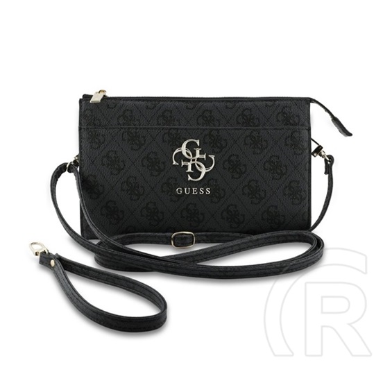 CG Mobile guess pu 4g metal logo kézitáska (univerzális, eco bőr hatású, kézpánt, vállpánt) fekete